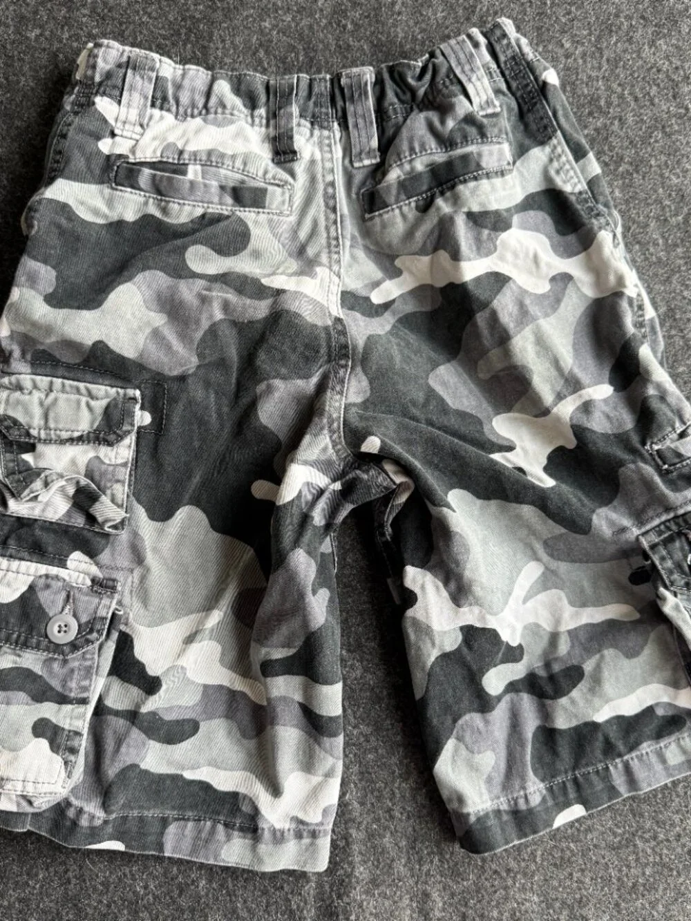 Faded Glory Boys Size 12 Camo Cargo Shorts